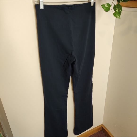 Athleta Greenwich Flare Split Hem Leggings Small Navy - Picture 11 of 14